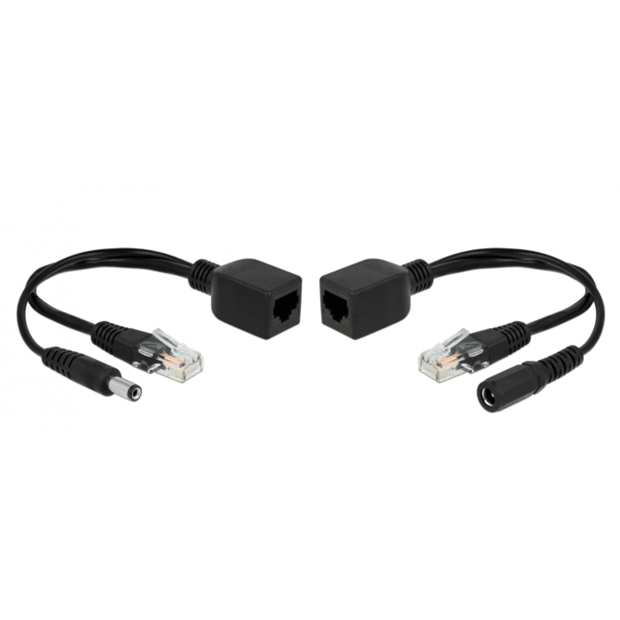 DeLock Passives PoE Adapter Set RJ-45 > DC 5