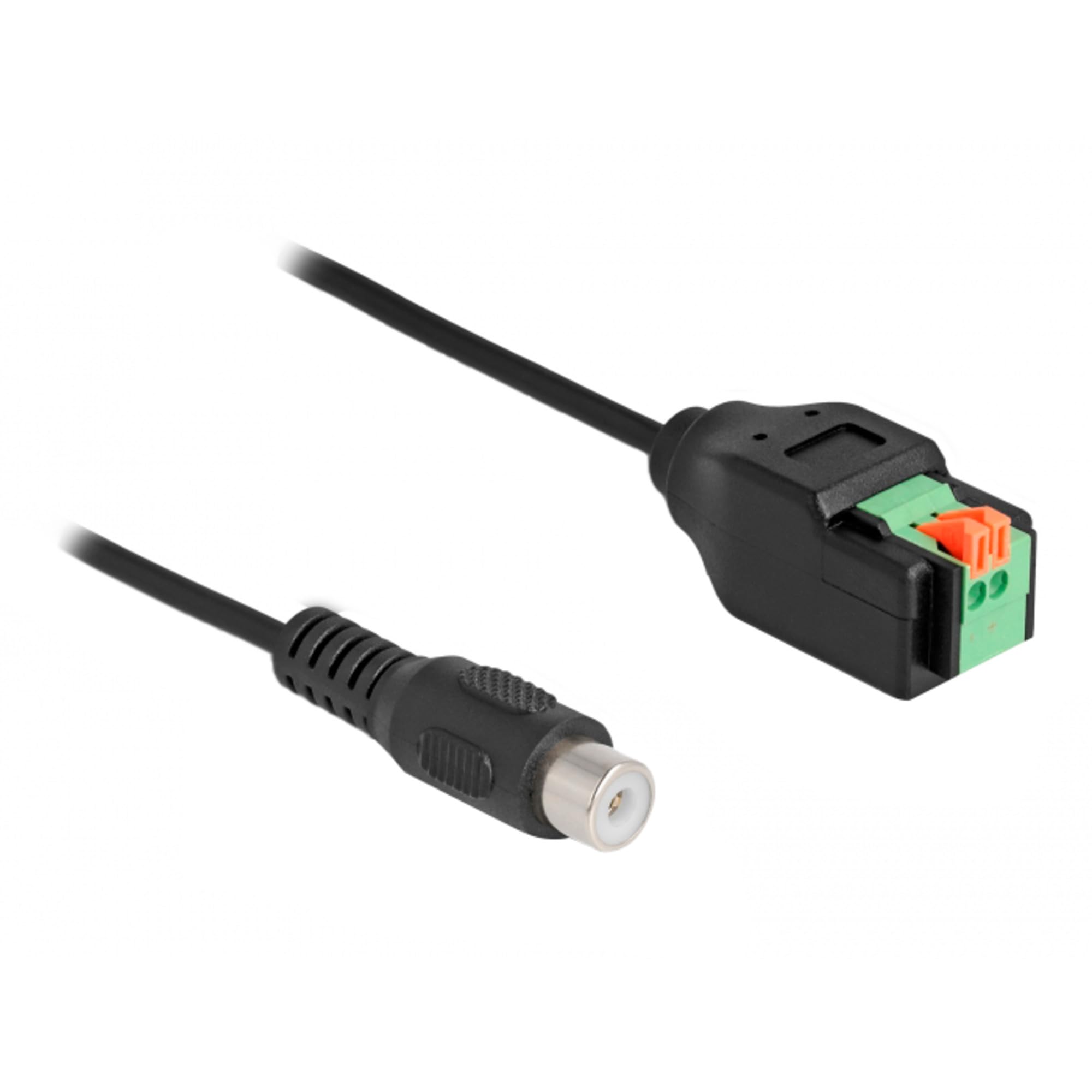 DeLock Cinch Buchse > Terminalblock Adapter avec Drucktaster