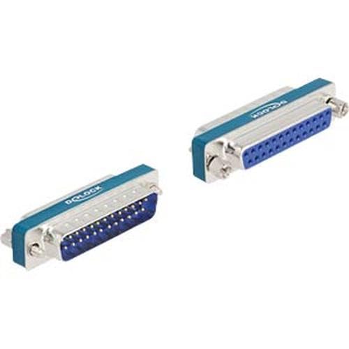 DeLock Filtre antiparasite HF/EMI, D-Sub 25 broches mâle / femelle, pas