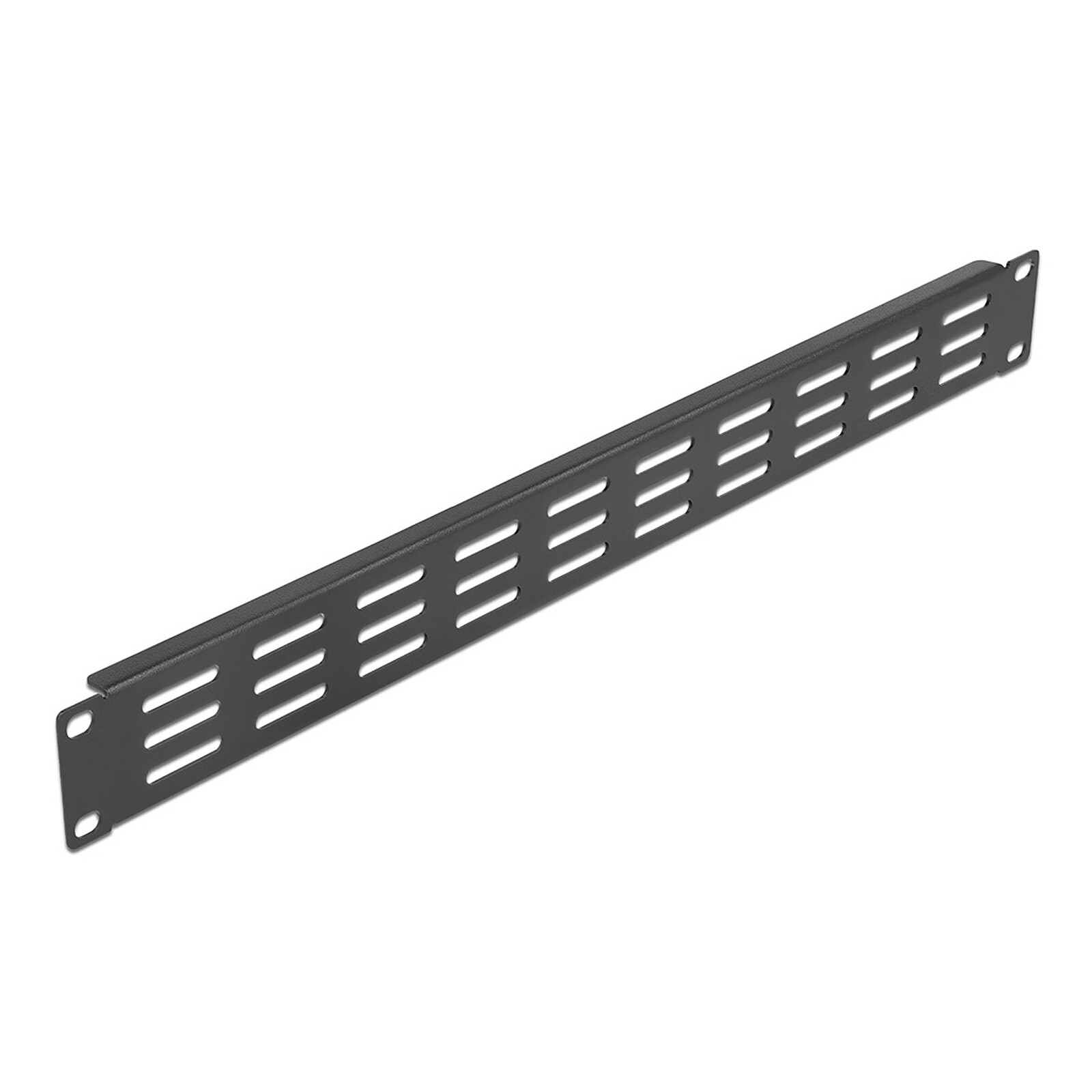 DeLock Panneau de ventilation avec évents verticaux 1U pour rack 19