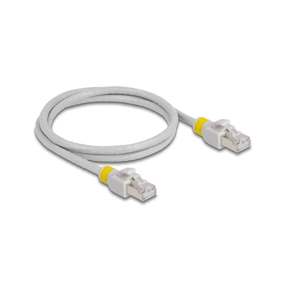 DeLock DELOCK NWK RJ45 Cat.6A S/FTP mit farbigen Clips 1 m