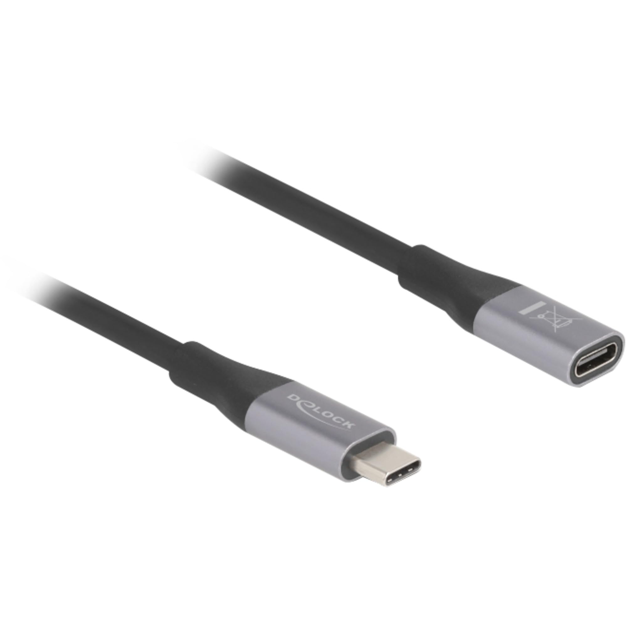 DeLock USB4 Gen 3x2 Verlängerungskabel 40 Gbps
