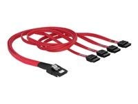 DeLock Adapterkabel mini SAS 36 Pin (SFF 8087) > 4x SATA