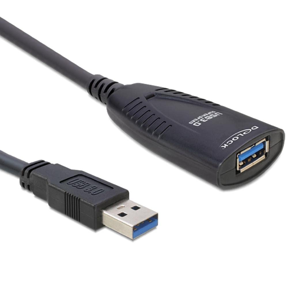 DeLock Rallonge USB 3.0 - 5m M/F (Noir)