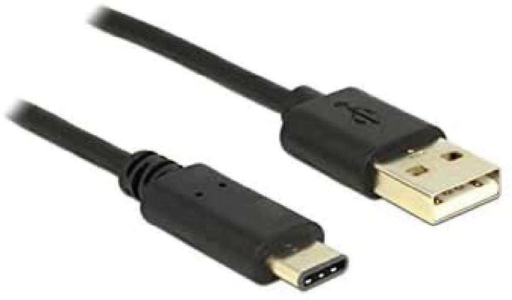 DeLock DeLock USB-C > USB 2.0 (ST-ST) 2m Adapterkabel Schwarz