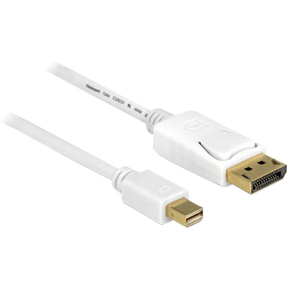 DeLock Adapterkabel mini-DisplayPort 1.2 (Stecker) > DisplayPort (Stecker) 4K