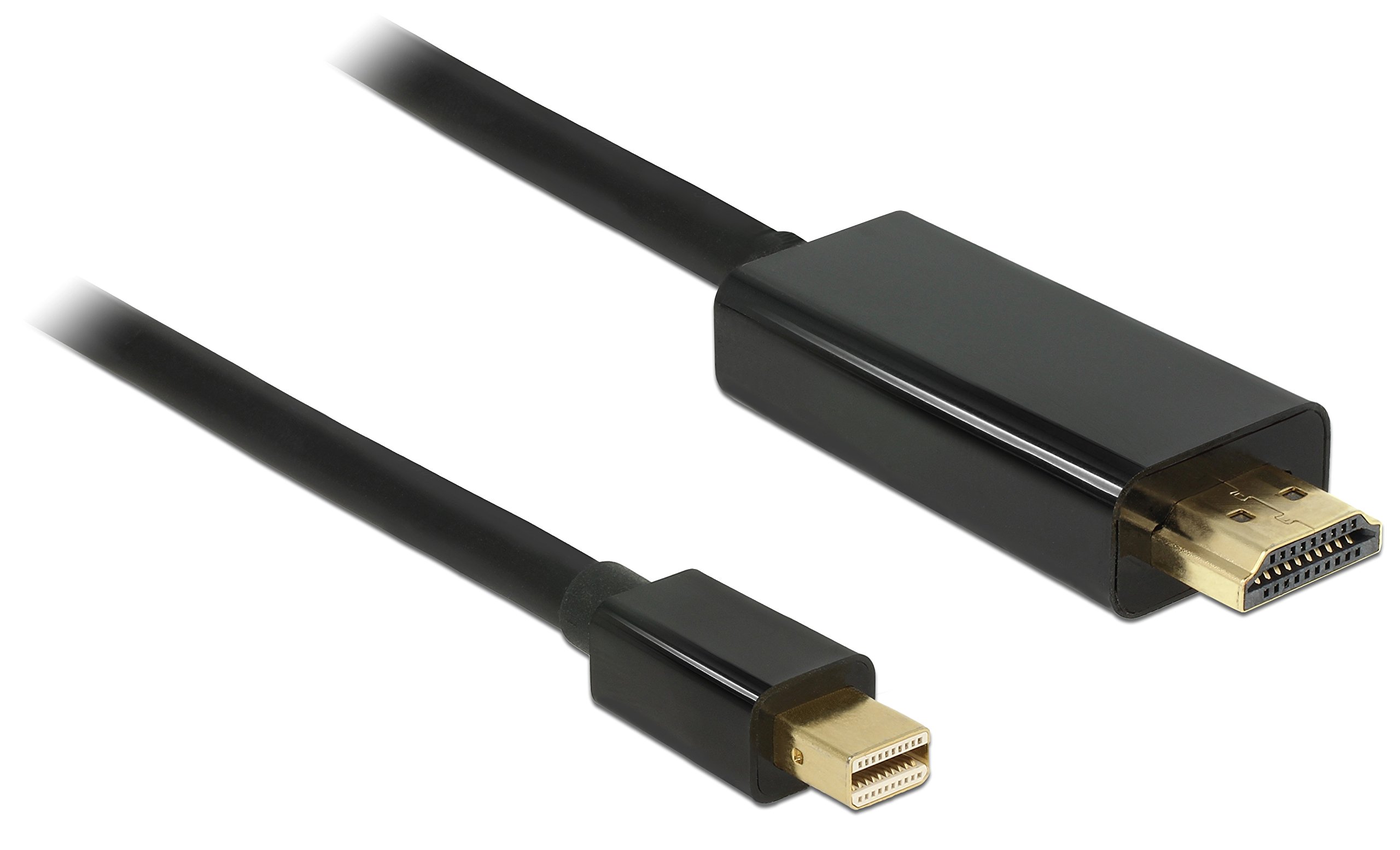 DeLock Adapterkabel miniDP Stecker > HDMI-A Stecker