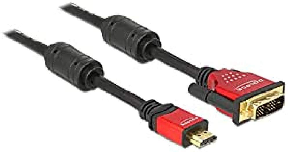 DeLock Adapterkabel High Speed HDMI A (Stecker) > DVI (Stecker)