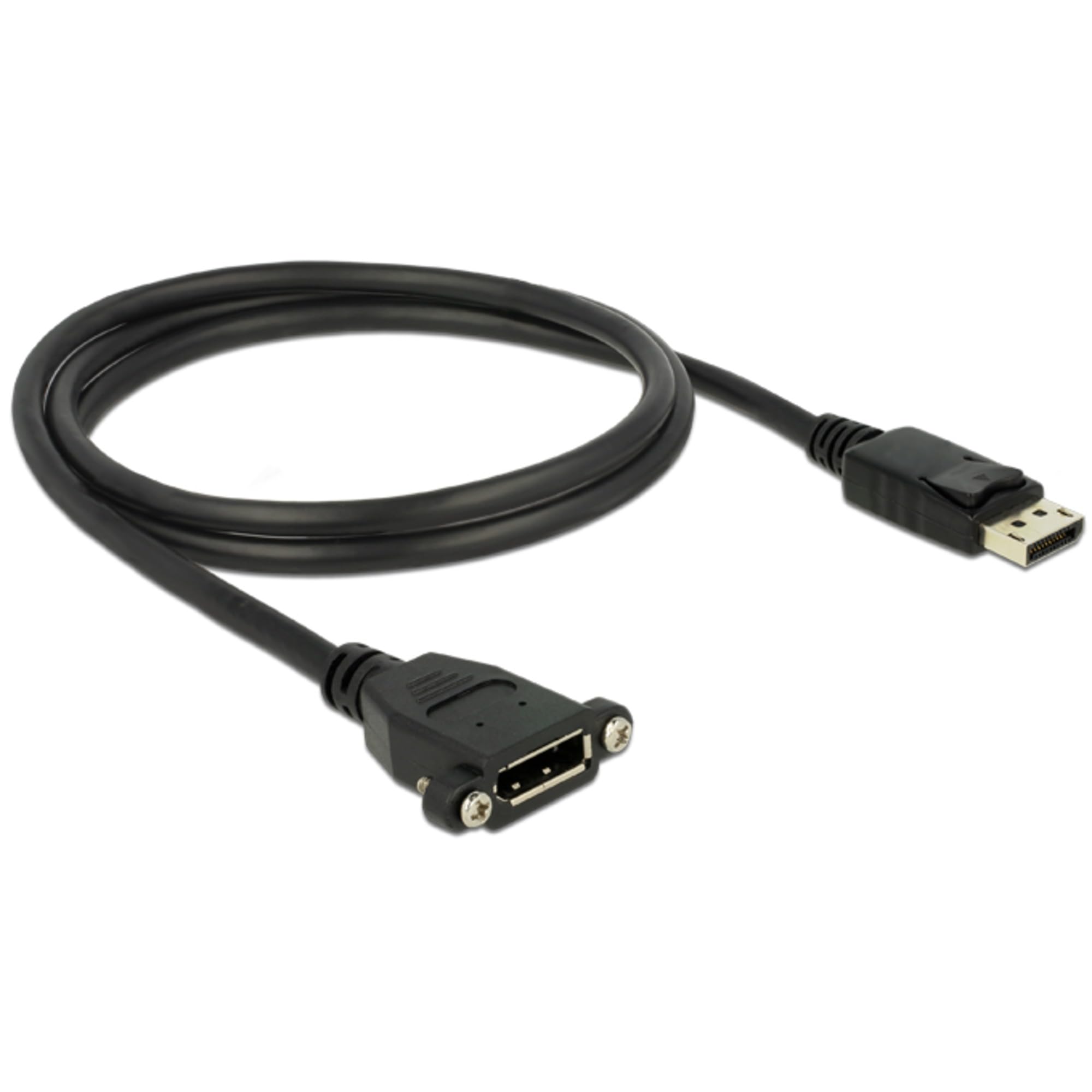 DeLock Kabel DisplayPort 1.2 (Stecker) > DisplayPort (Buchse zum Einbau)