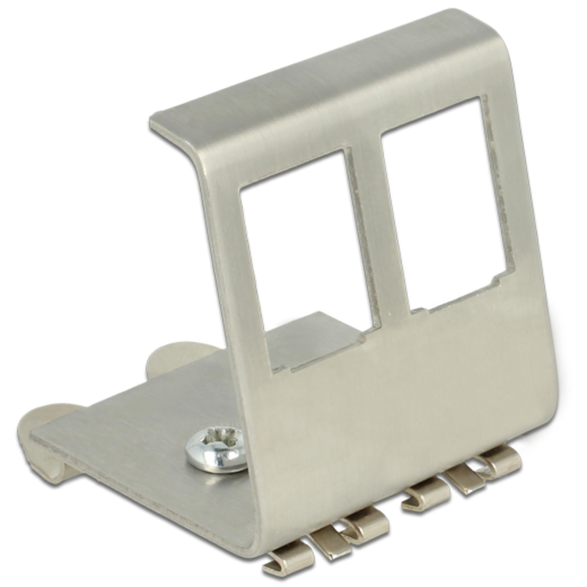 DeLock Halterung pour Hutschienen 2 Port