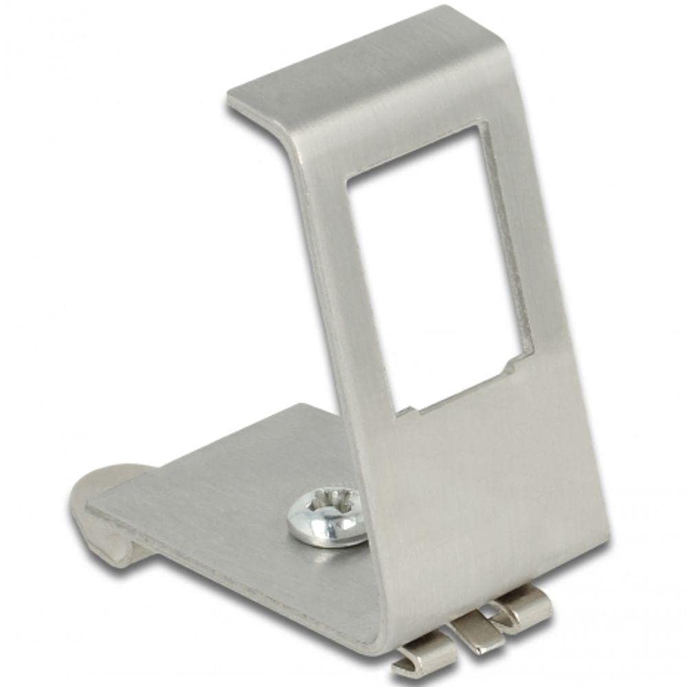 DeLock Halterung pour Hutschienen 1 Port