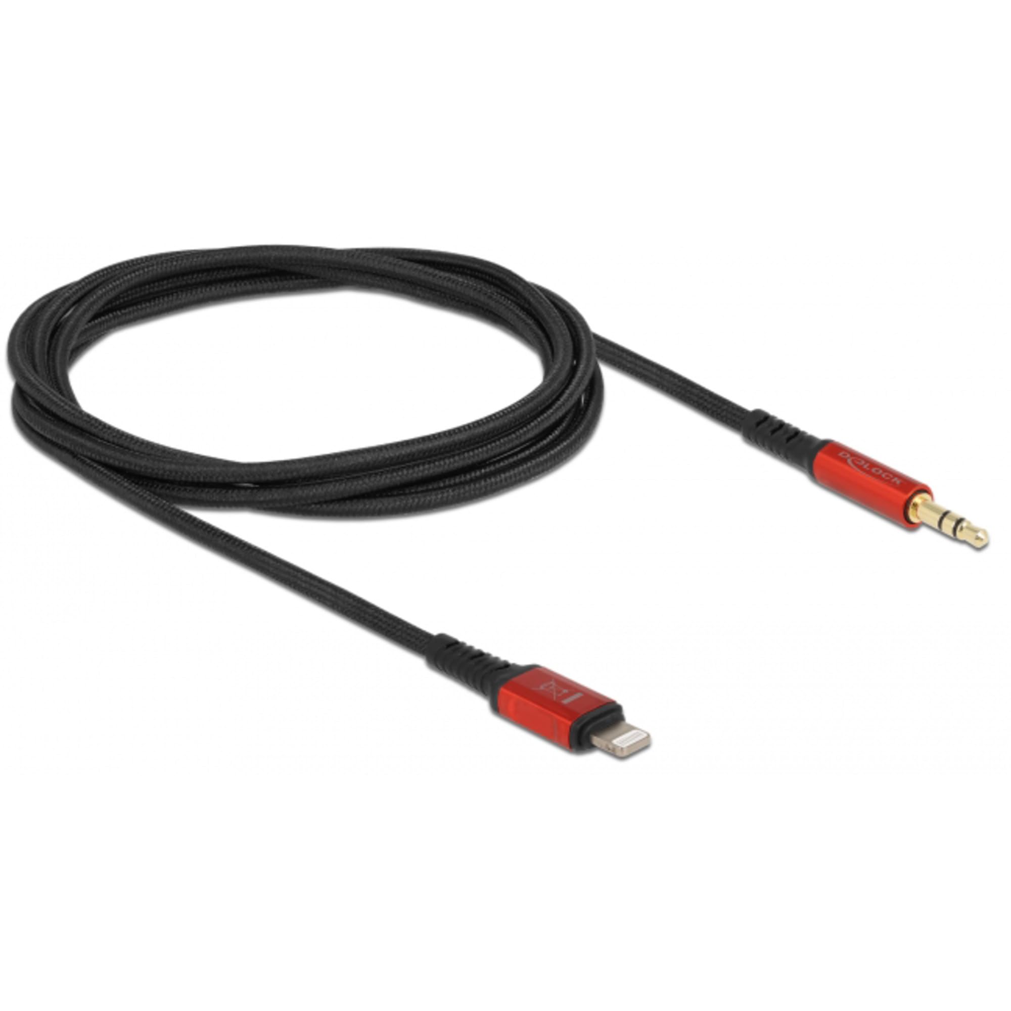 DeLock Audiokabel 8Pin Lightning Stecker > Klinkenstecker 3
