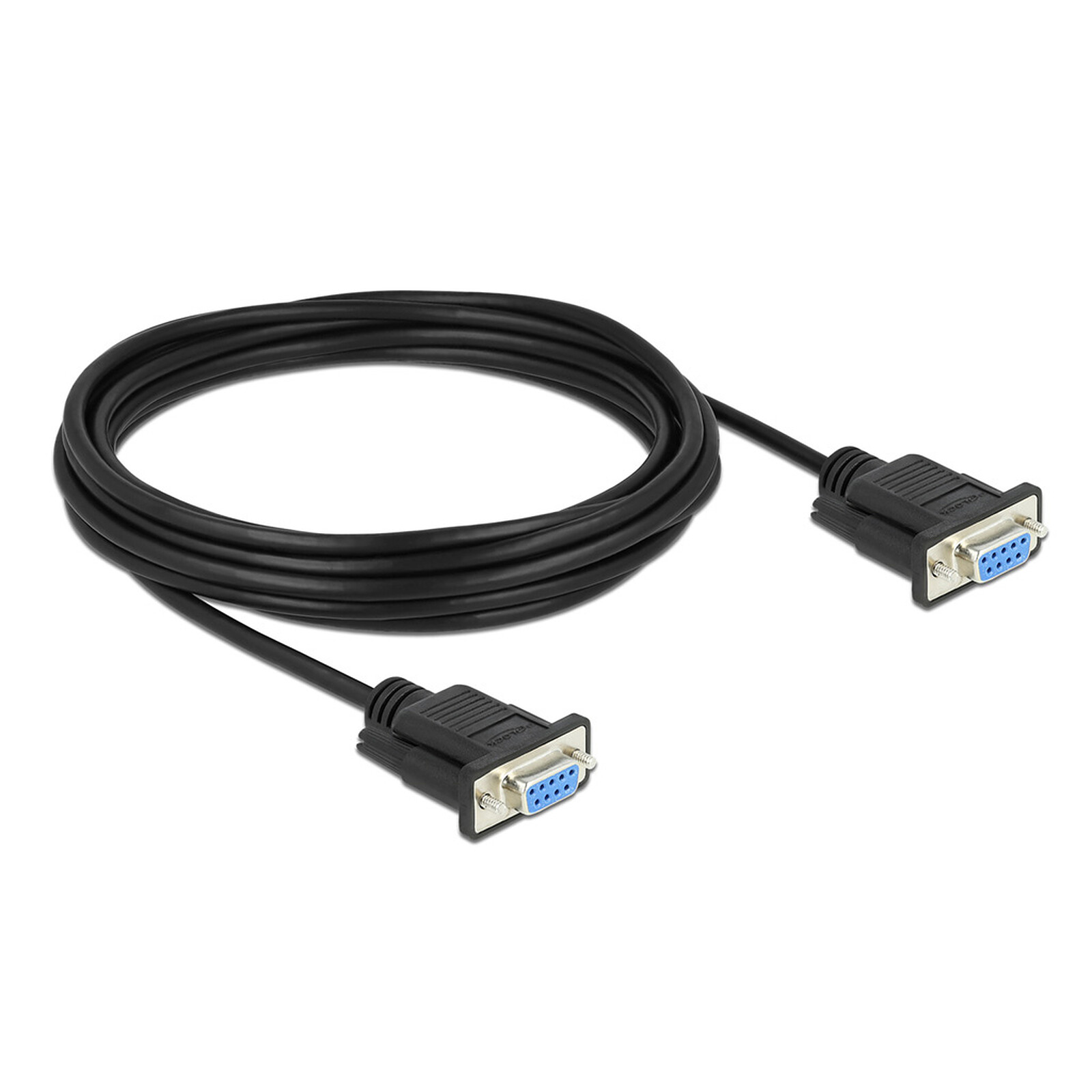 DeLock Câble null modem série DB9 RS232