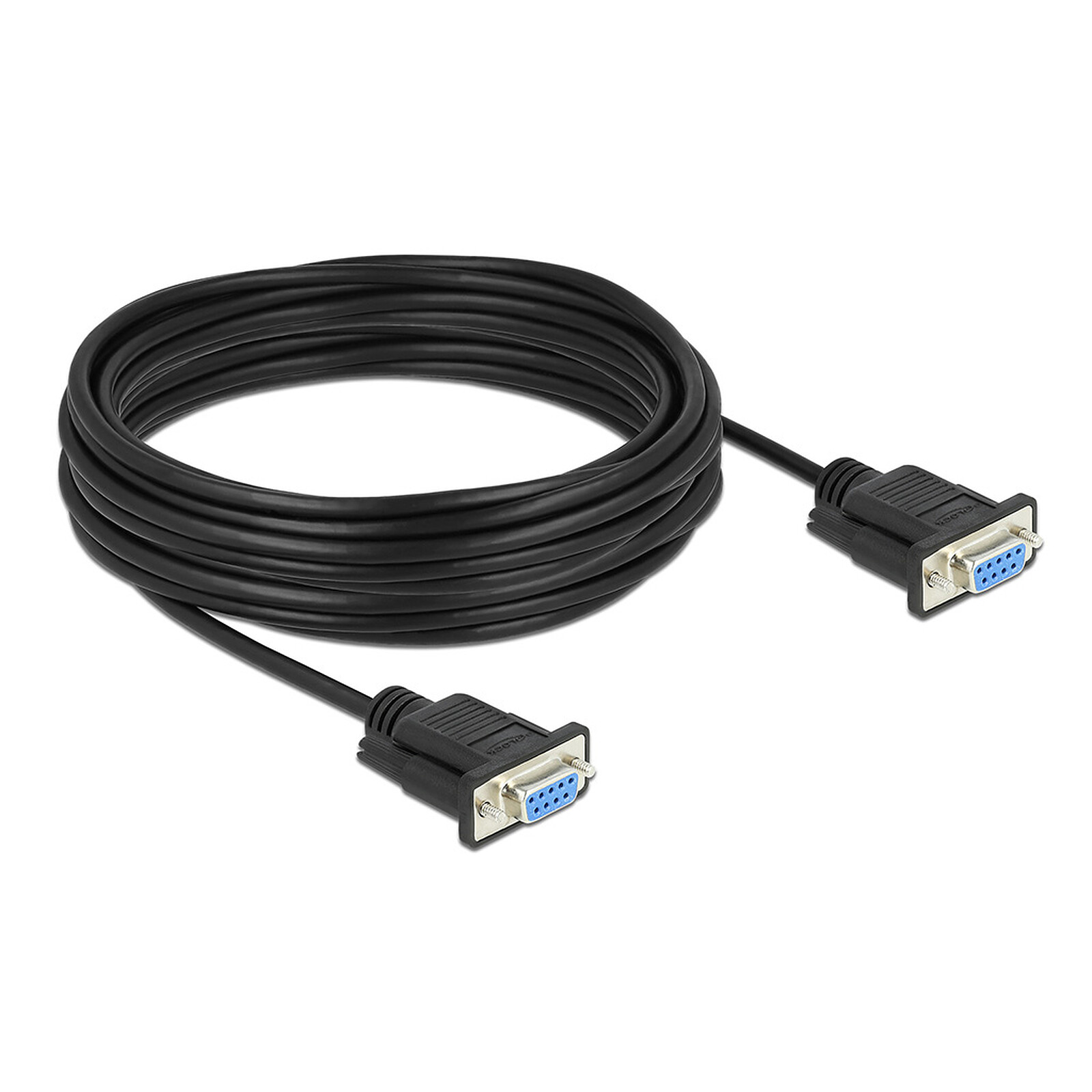 DeLock Câble null modem série DB9 RS232