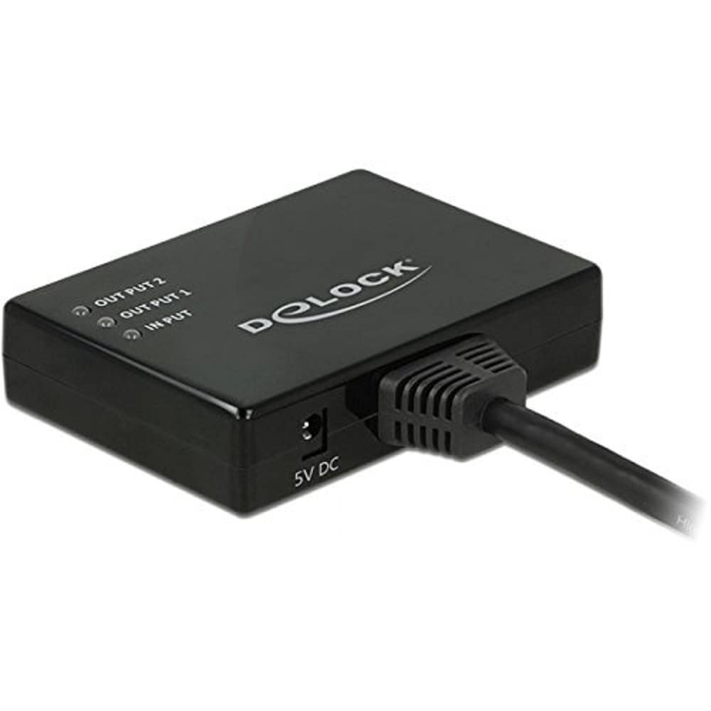 DeLock Splitter 1x HDMI Stecker > 2x HDMI out 4K