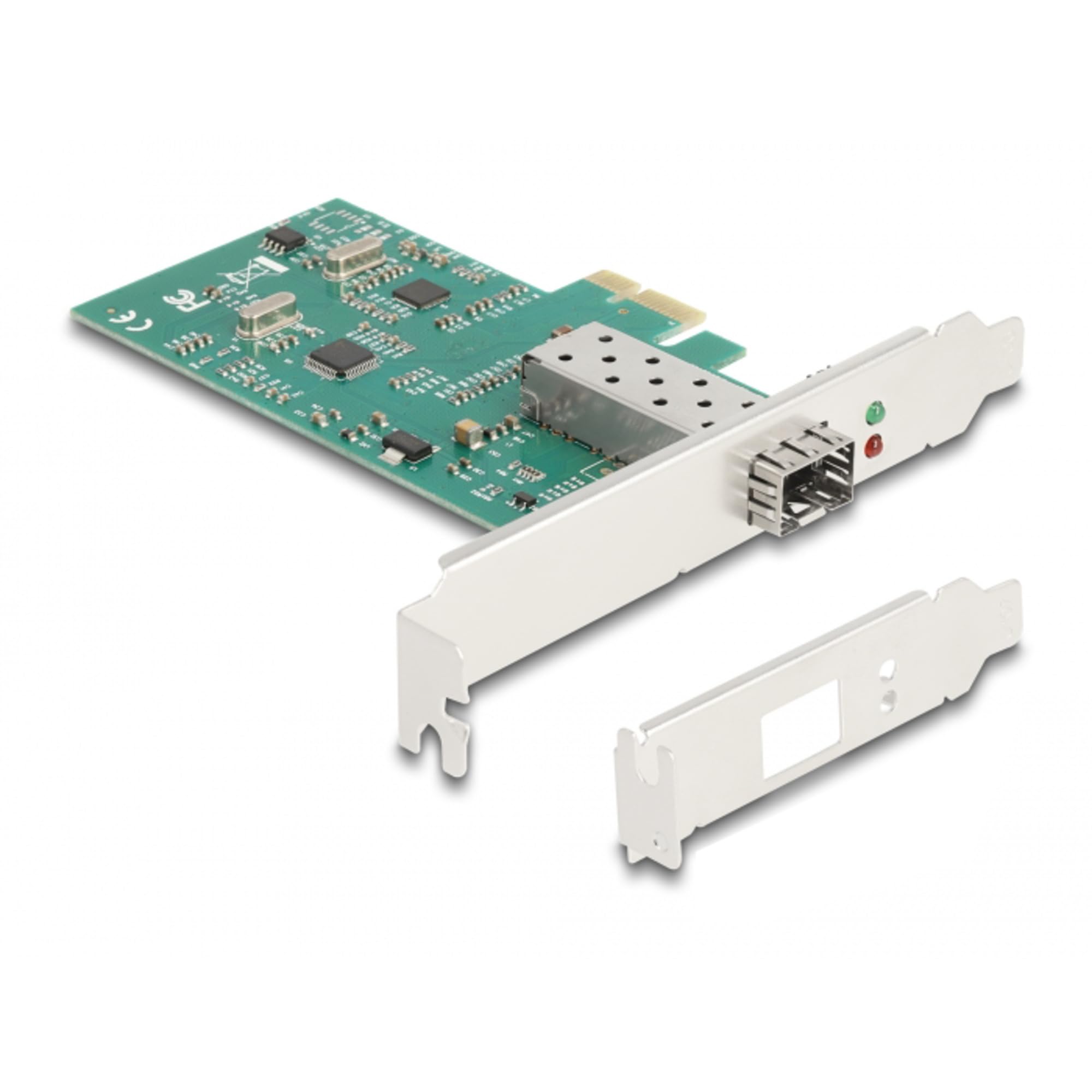 DeLock PCI Express x1 Karte à 1 x SFP Slot 100Base-FX RTL
