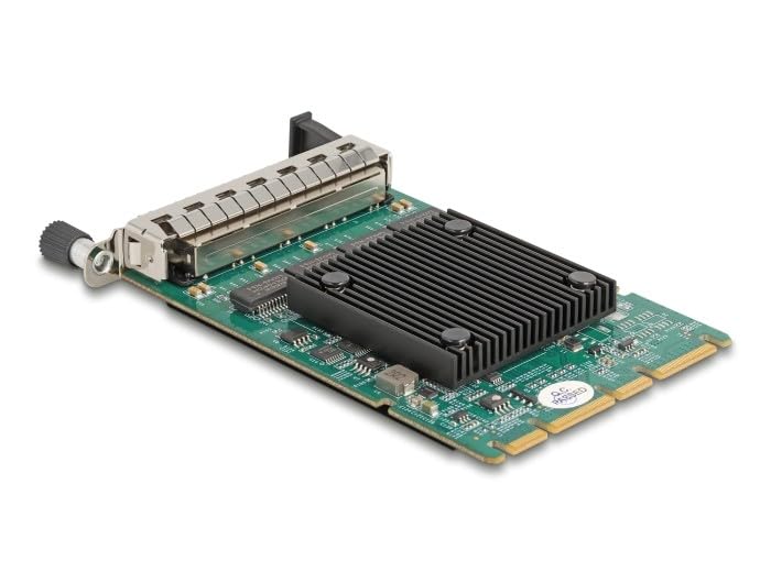 DeLock OCP 3.0 Karte à 4 x RJ45 Gigabit LAN