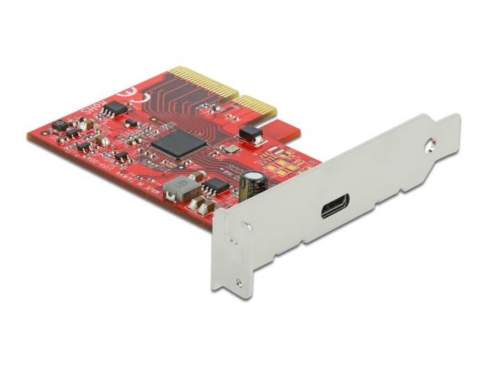DeLock PCIe x4>1x extern USB-C 3.2 Gen 2x2