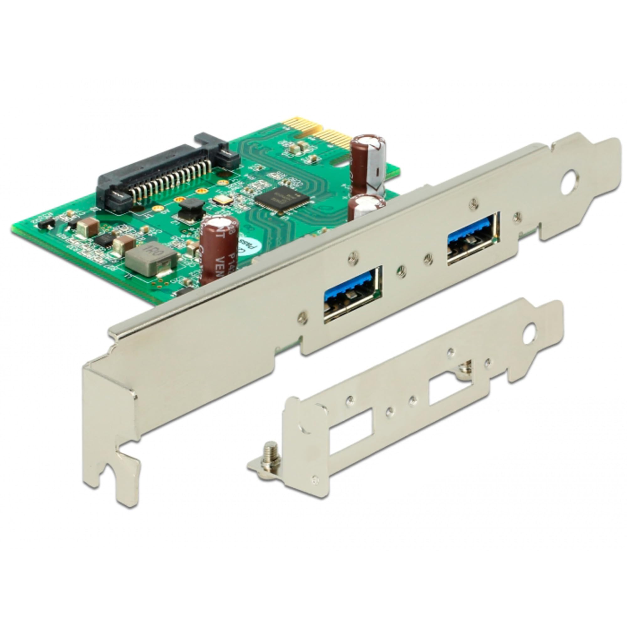DeLock PCIe x1 Karte à 2x ext. USB 3.2 Gen 1