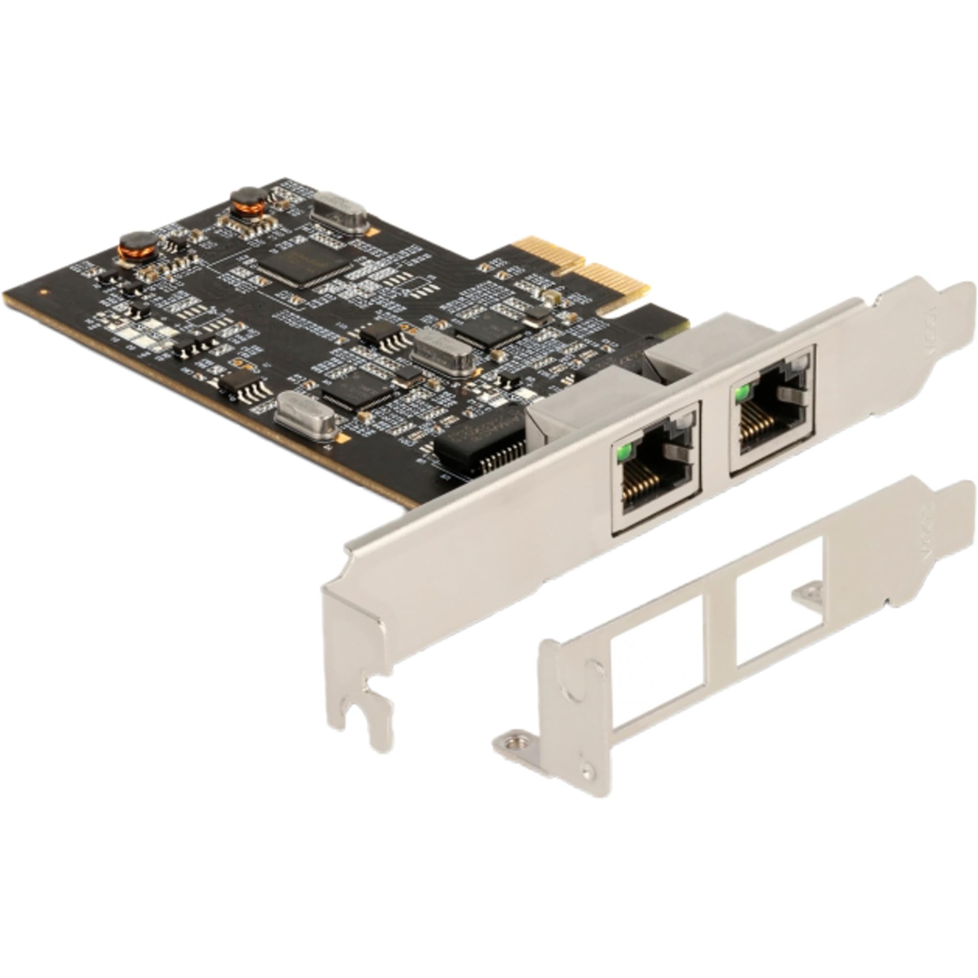 DeLock PCI Express x2 Karte sur 2 x RJ45 2