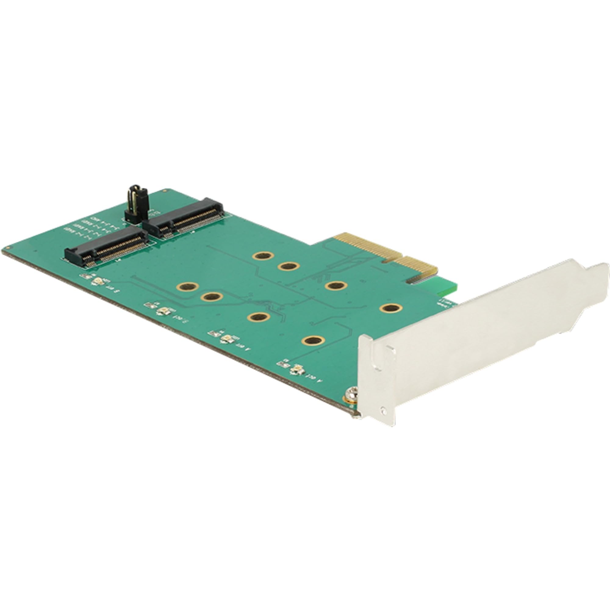 DeLock PCIe x1 > 2 x M.2 Key B