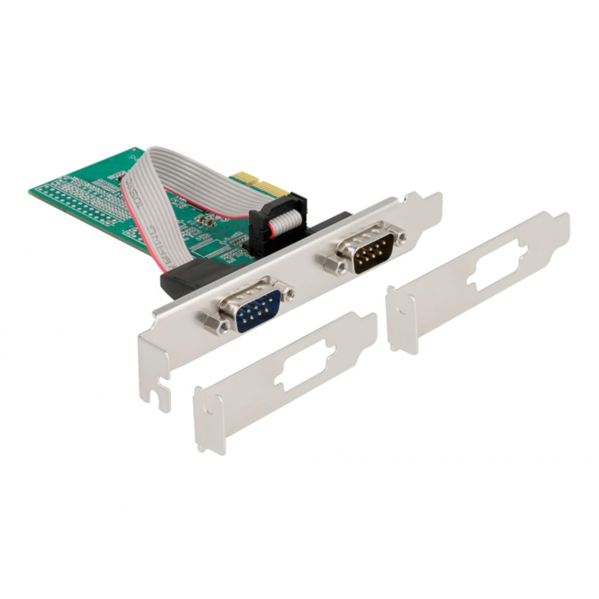 DeLock PCIe x1  Karte sur 2x Seriell RS-232