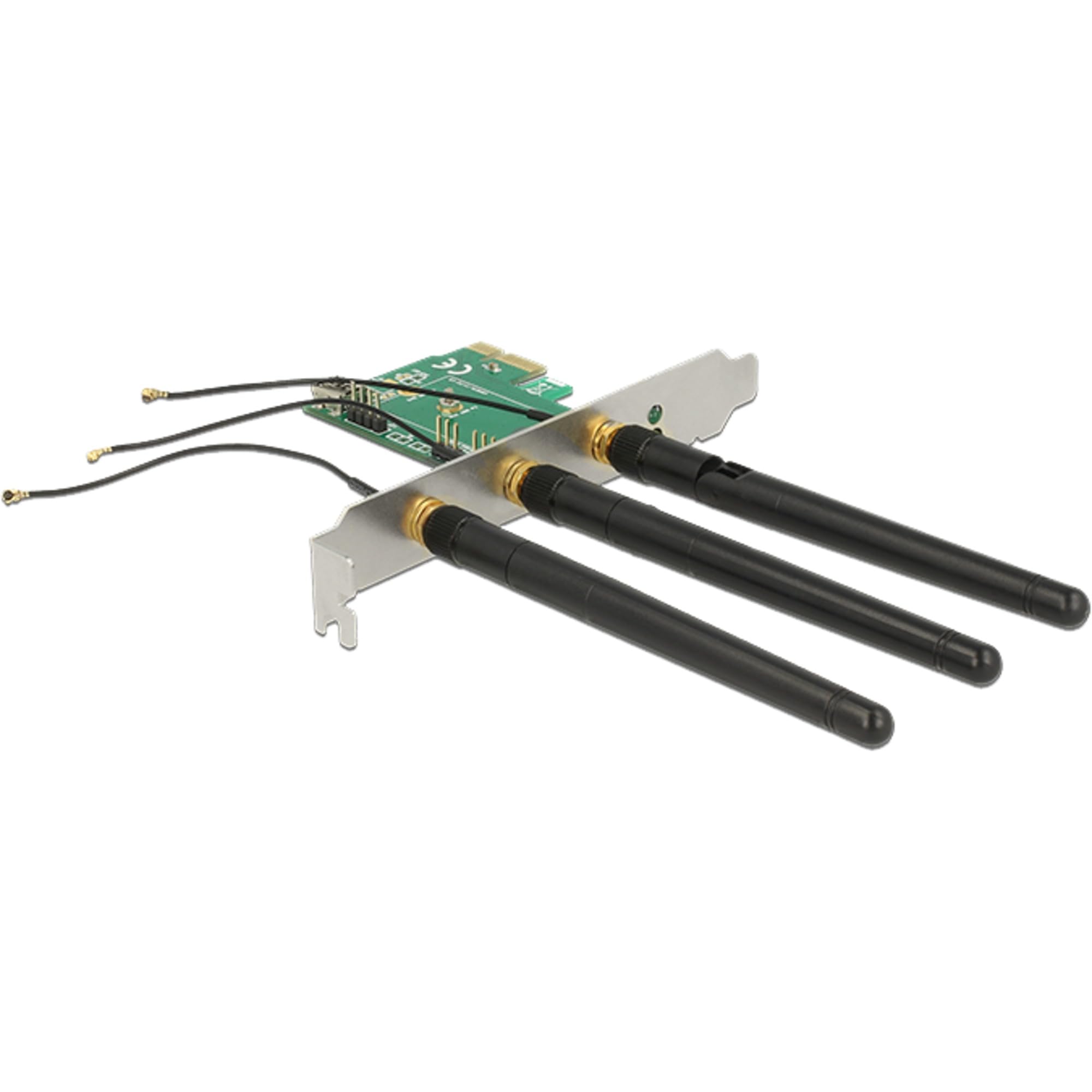 DeLock PCIe>1x M.2 avec 3 Antennen