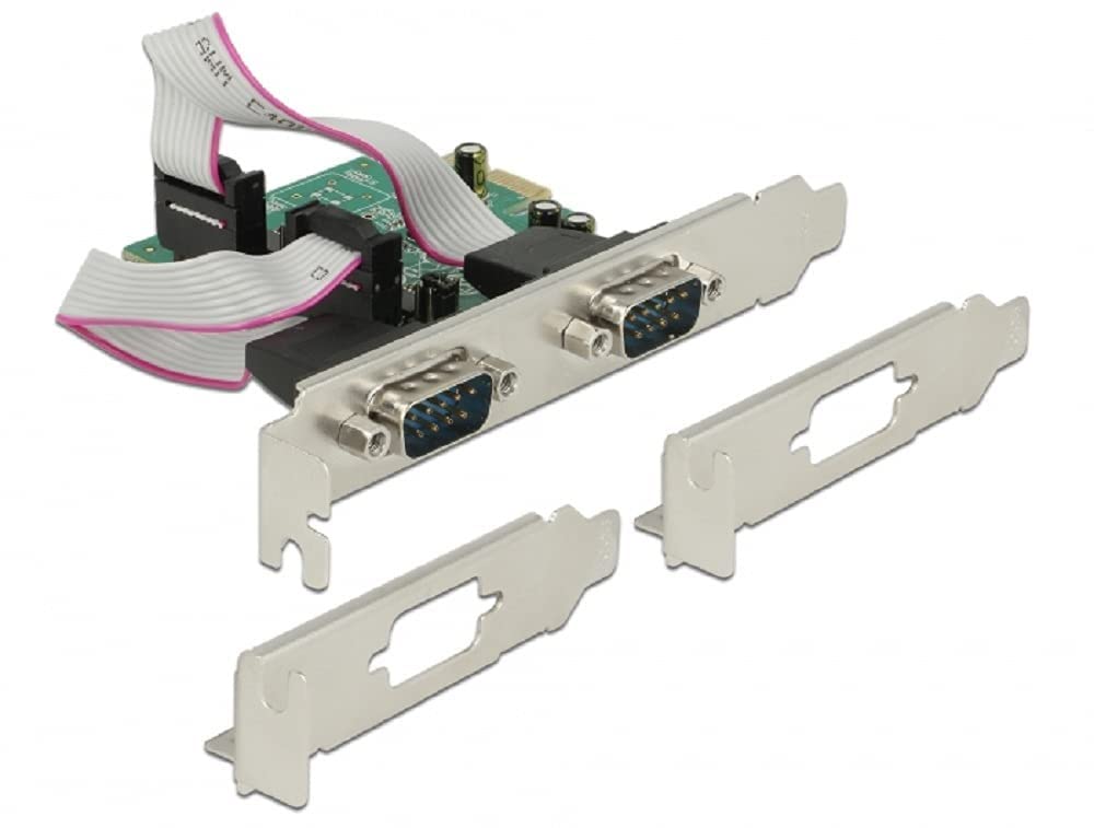 DeLock PCI Express Karte > 2 x Seriell RS-232 High Speed 921K