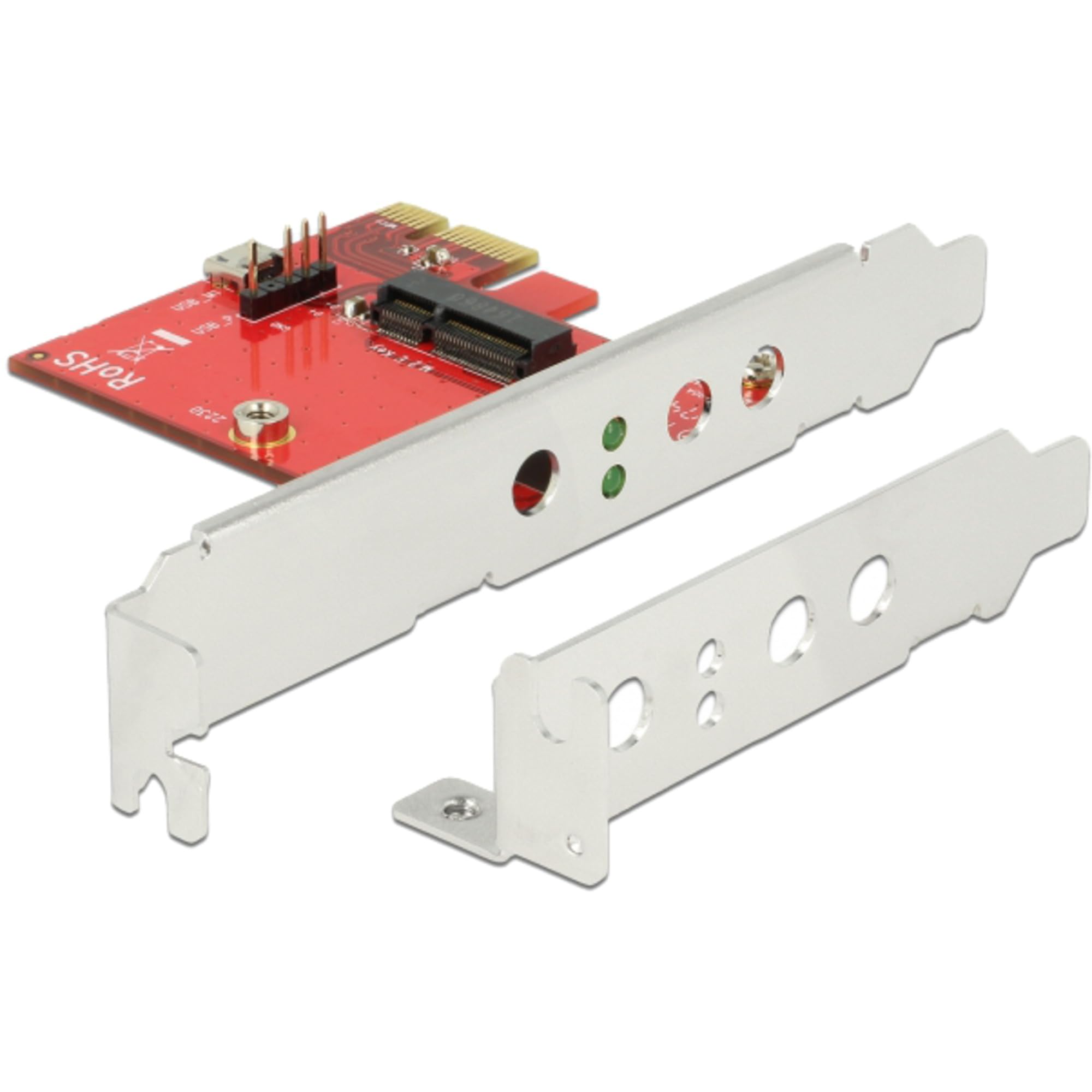 DeLock PCIe Karte > 1x intern M.2 E Low Profile