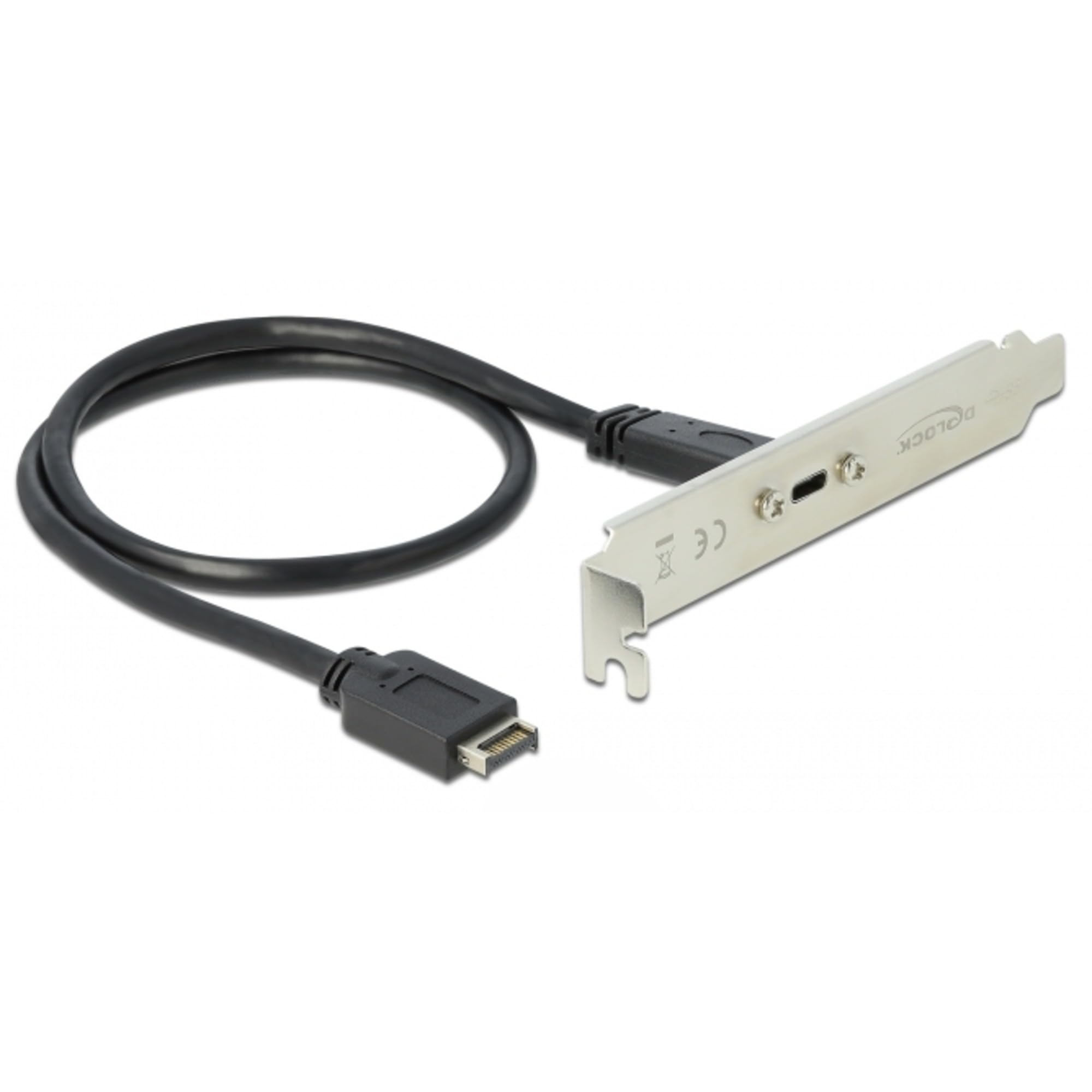 DeLock Slot 1 x ports USB Type-C™