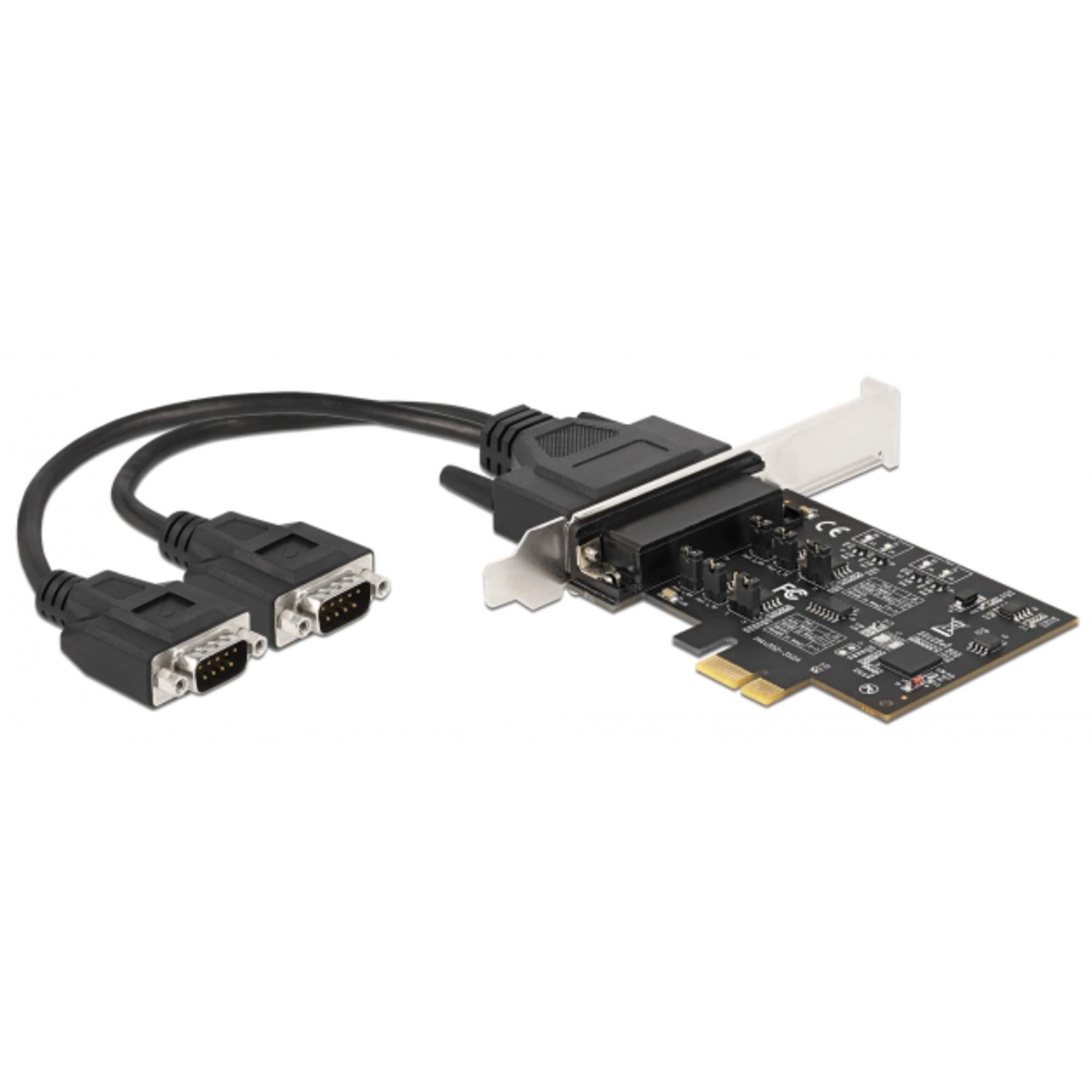 DeLock PCI Express Karte à 2 x Seriell RS-422/485 avec 15 kV ESD Schutz