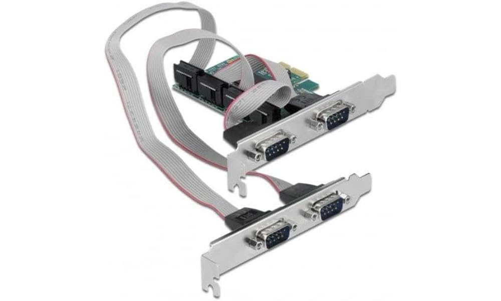 DeLock PCI Express Karte à 4 x Seriell RS-232