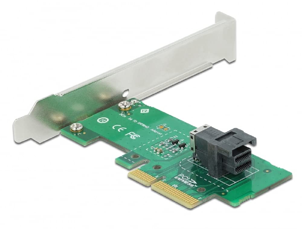 DeLock PCI Express x4 Karte à 1 x intern SFF-8643 NVMe Low Profile