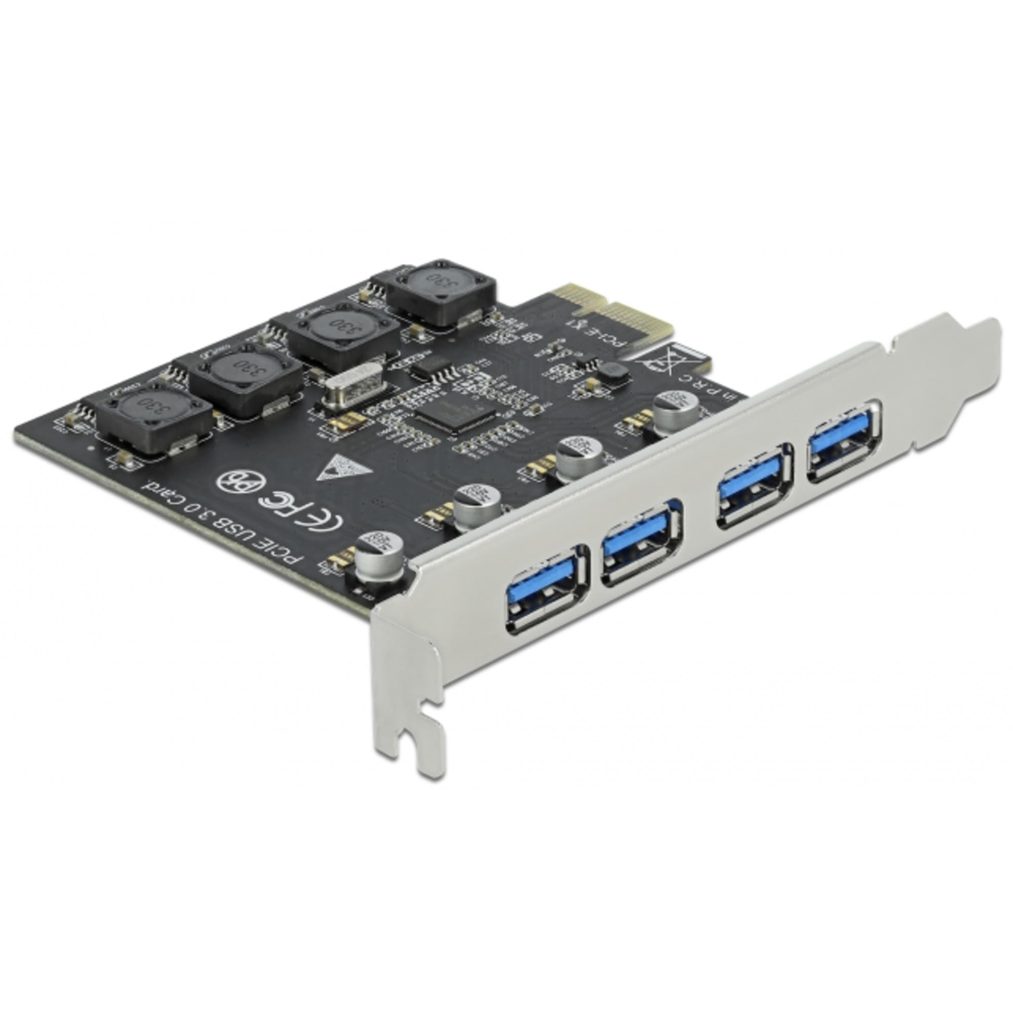 DeLock PCIe x1 à 4x ext. USB Typ-A USB 3.2 Gen 1