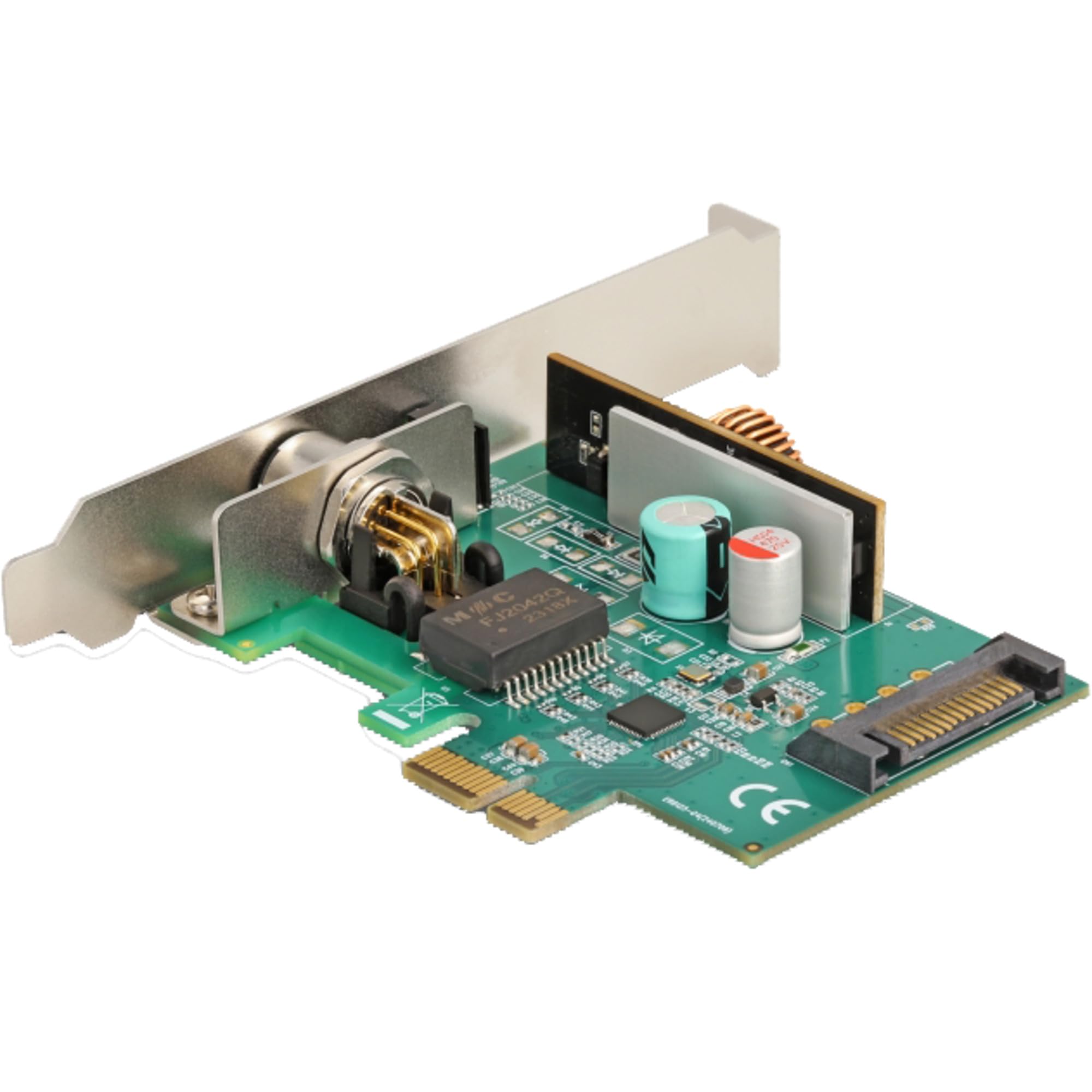 DeLock PCI Express x1 Netzwerkkarte 2