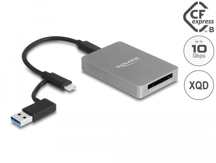 DeLock ### Modèle du produit : Lecteur de carte pour CFexpress ou XQD
