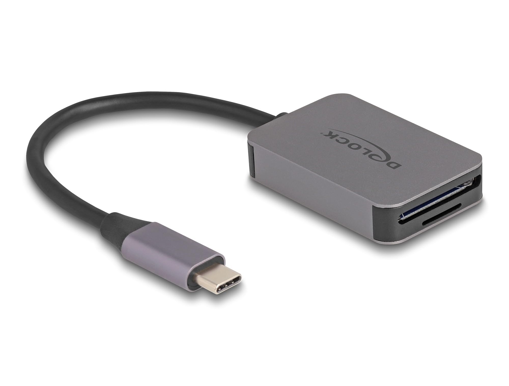 DeLock USB Type-C Card Reader pour SD oder Micro SD Speicherkarten