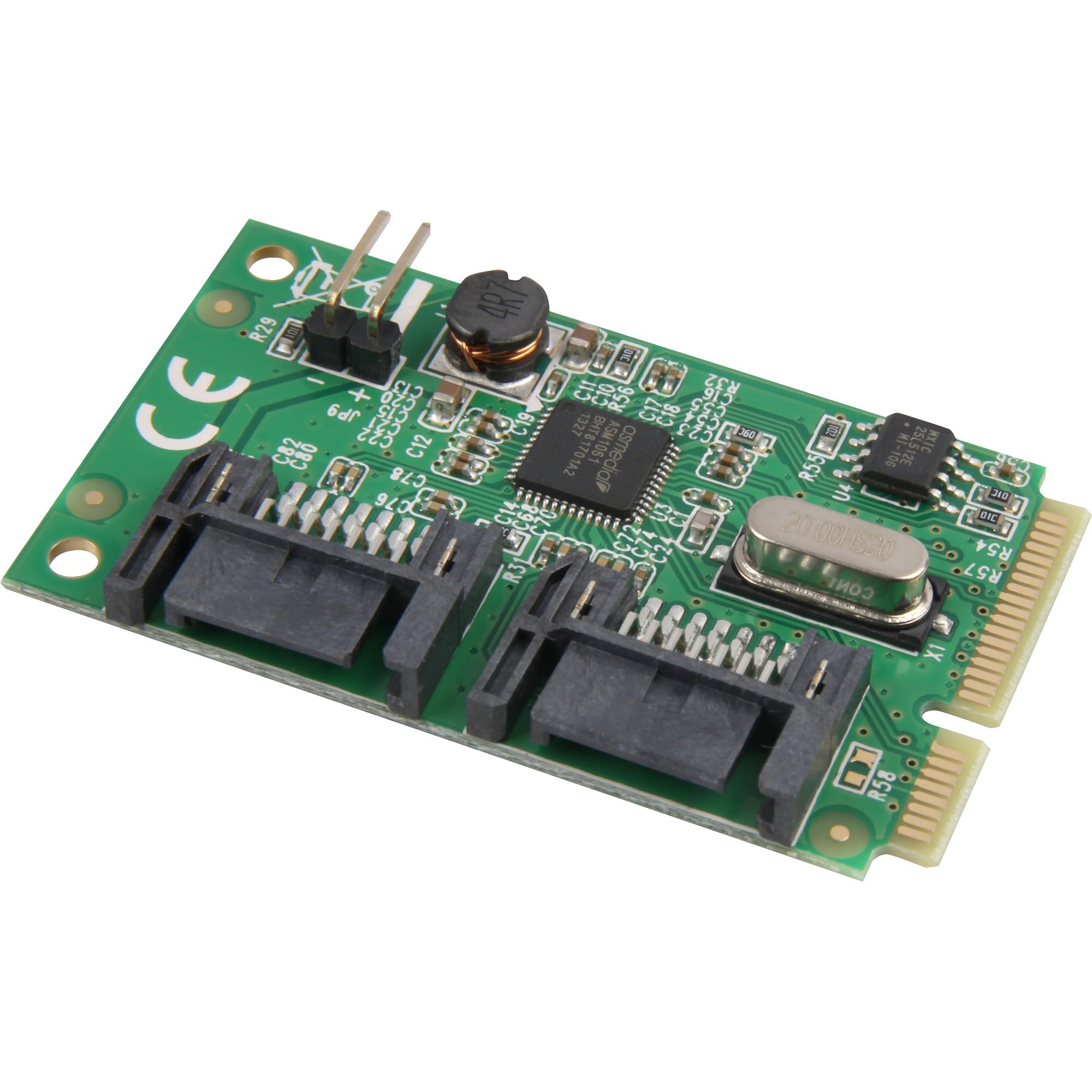 DeLock MiniPCIe I/O PCIe 2xSATA 6Gb/s