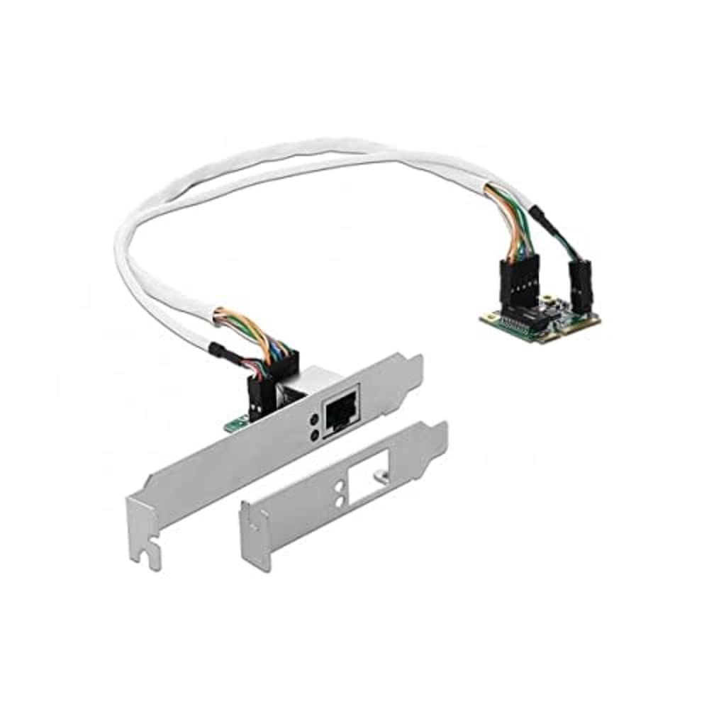 DeLock Mini PCIe I/O PCIe half size 1 x Gigabit LAN Low Profile