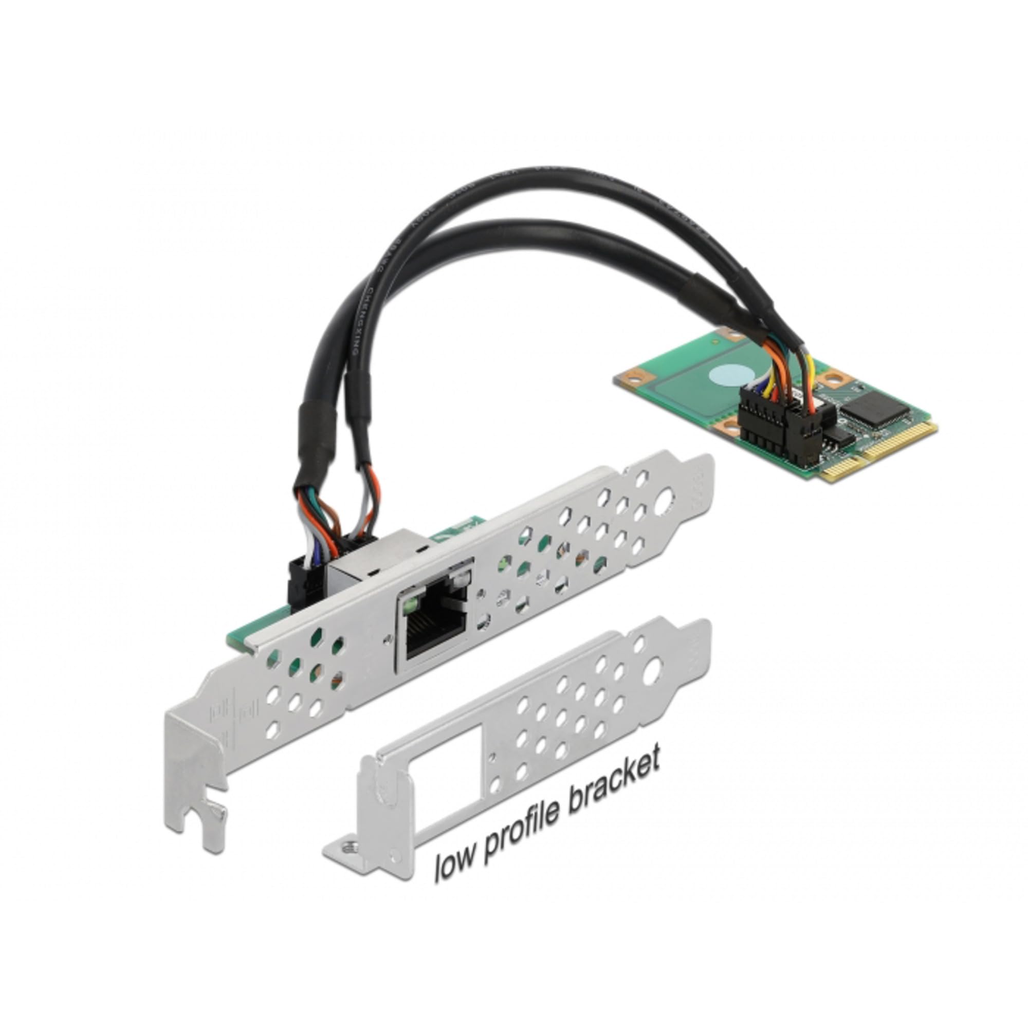 DeLock MiniPCIe I/O PCIe LAN 1xRJ45 i210