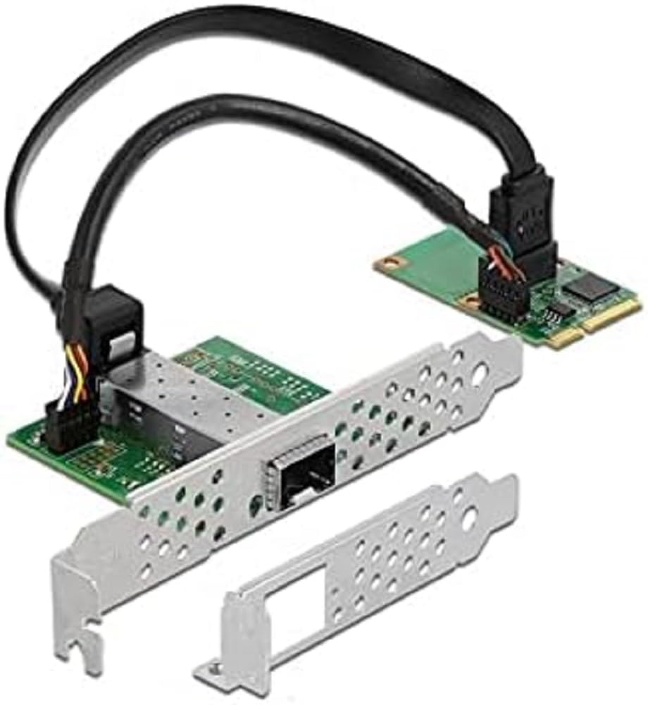 DeLock MiniPCIe I/O PCIe LAN 1xSFP i210