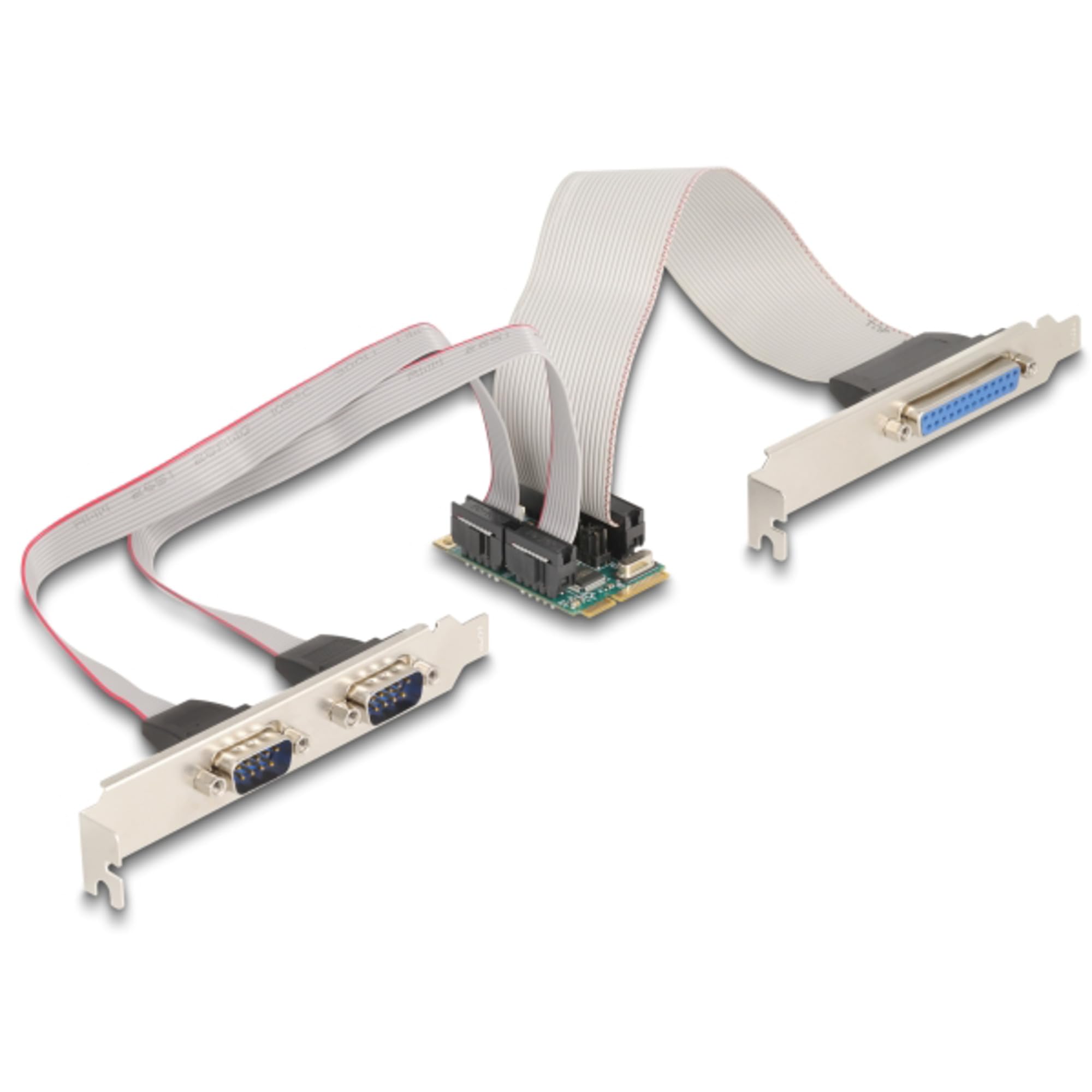 DeLock Mini PCIe I/O PCIe full size 1 x Parallel
