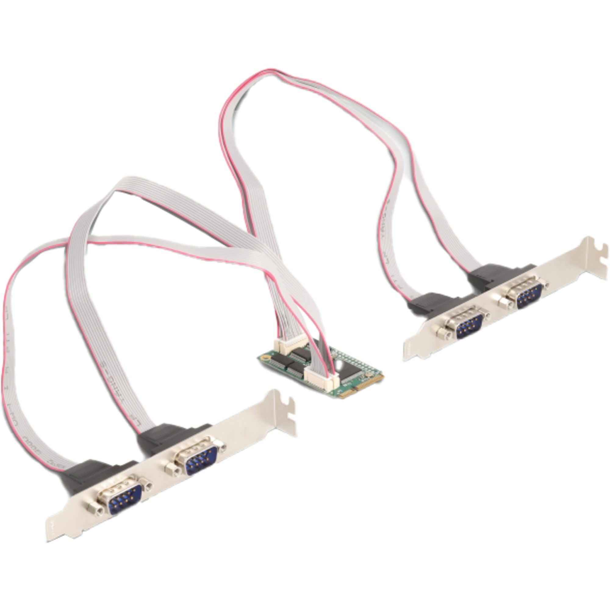 DeLock Mini PCIe I/O full size 4 x Seriell RS-232