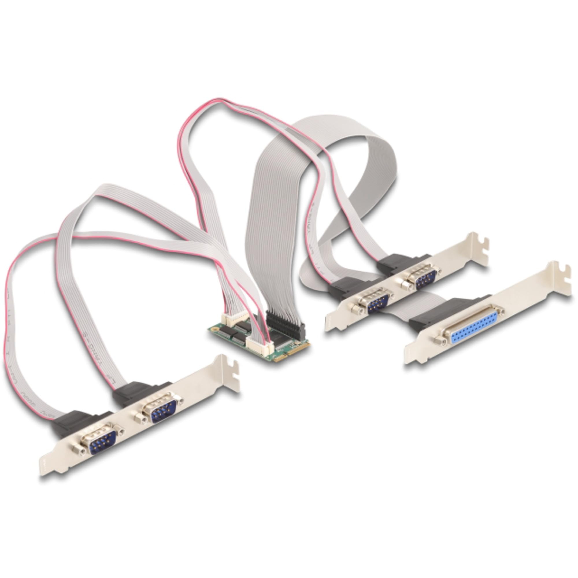 DeLock Mini PCIe I/O PCIe full size 4 x Seriell RS-232