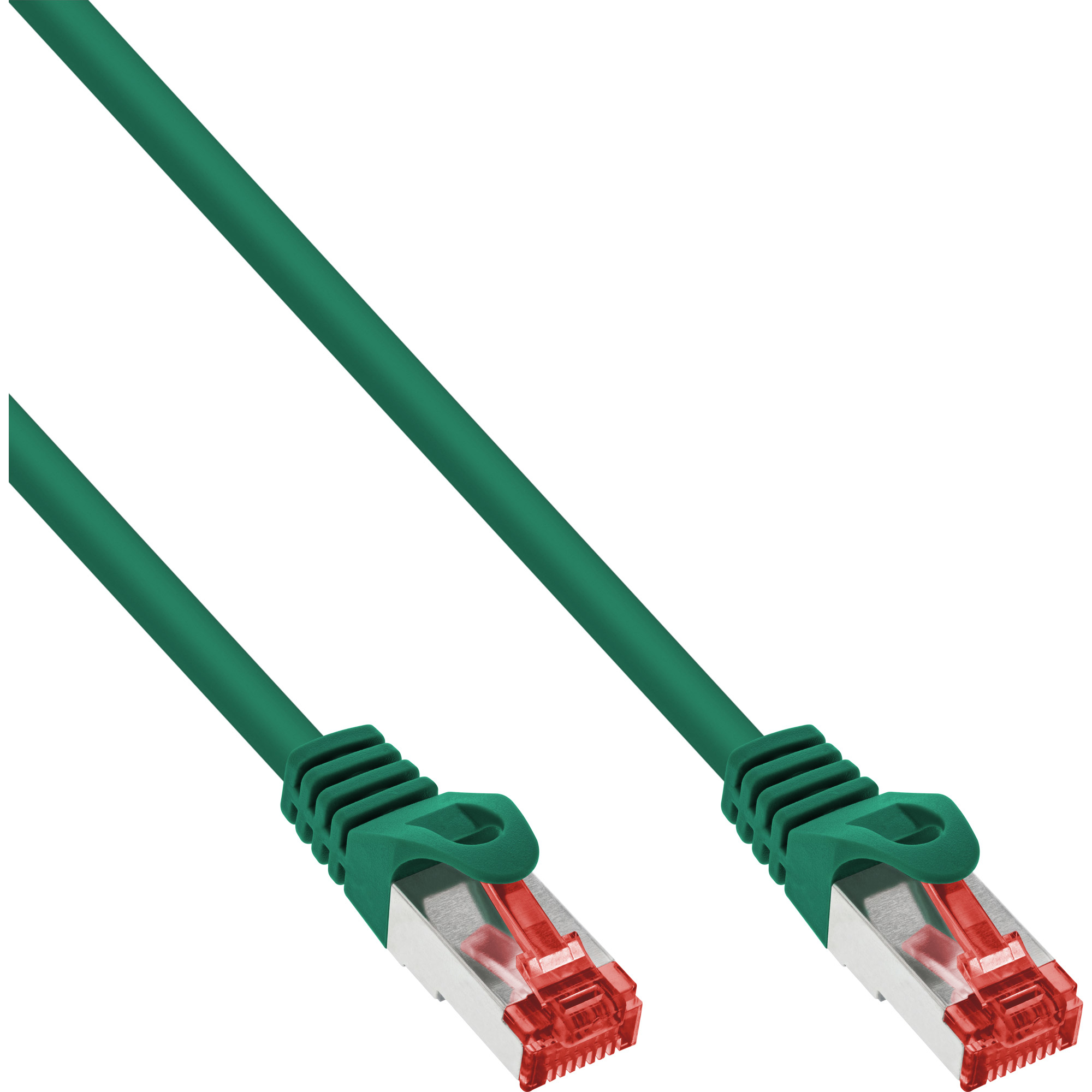 InLine Patchkabel Cat.6, S/FTP (PiMf), 250MHz, vert