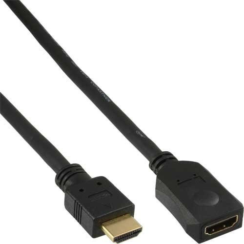 InLine HDMI Extansion Stecker / Buchse, noir