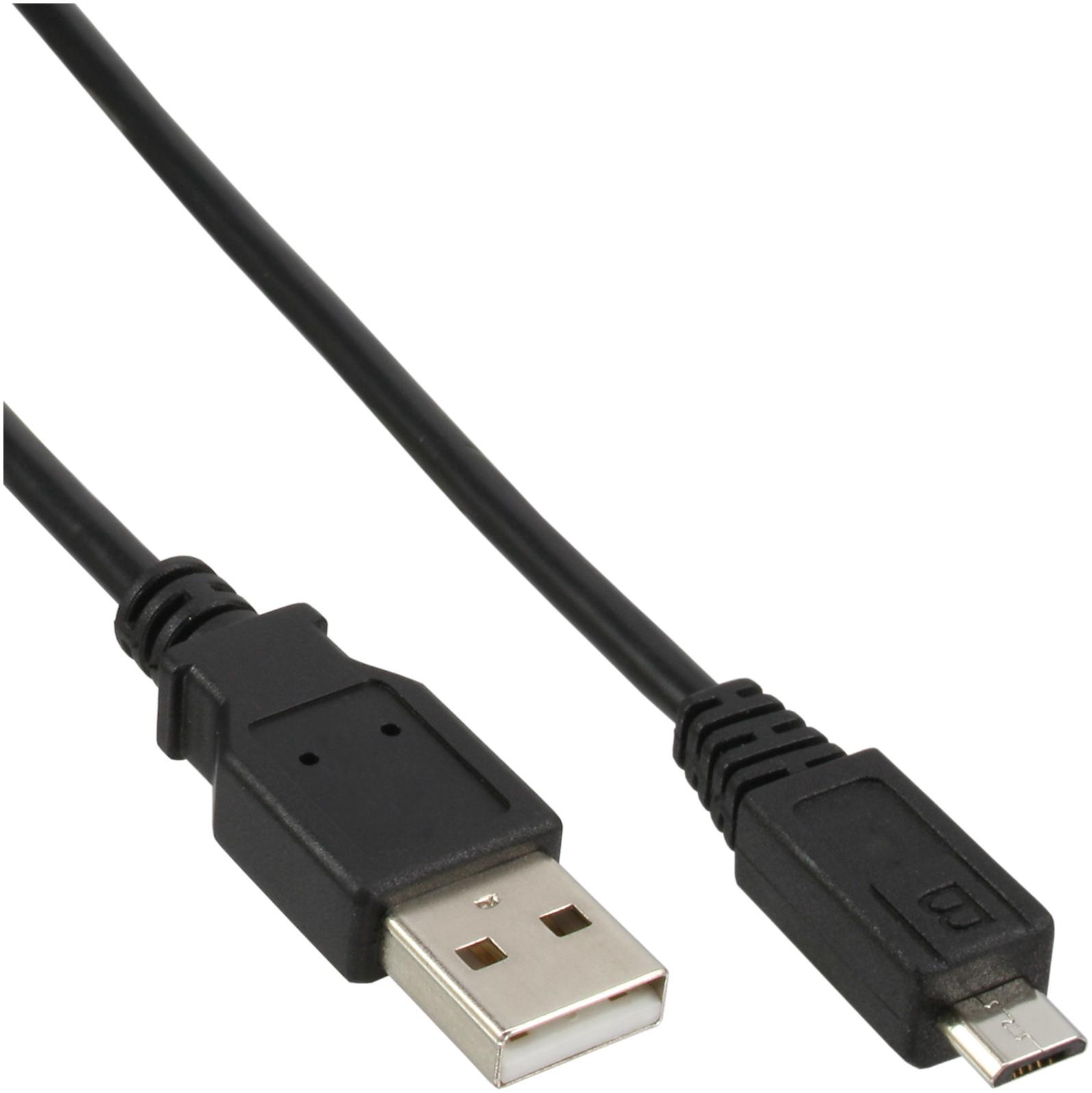 InLine Micro-USB 2.0 Kabel USB-A an Micro-B