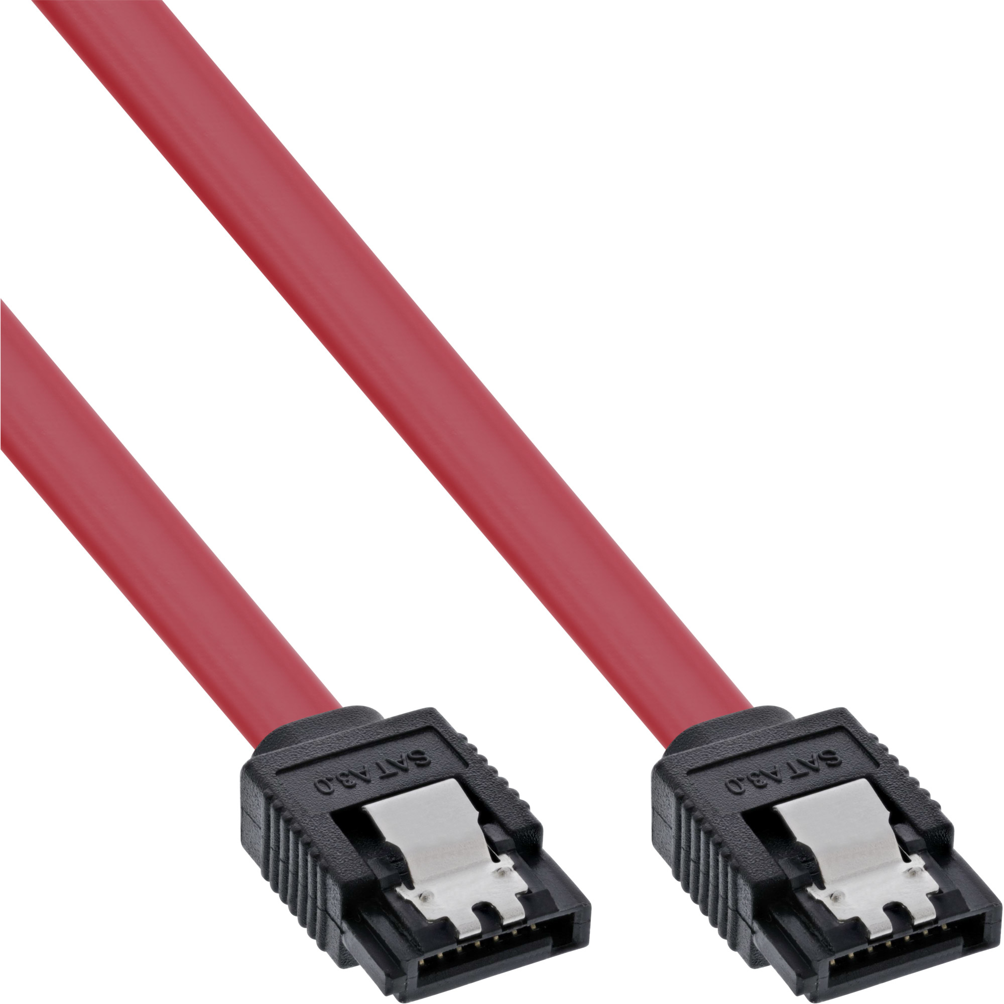 InLine SATA III (6Gb/s) Kabel, rouge