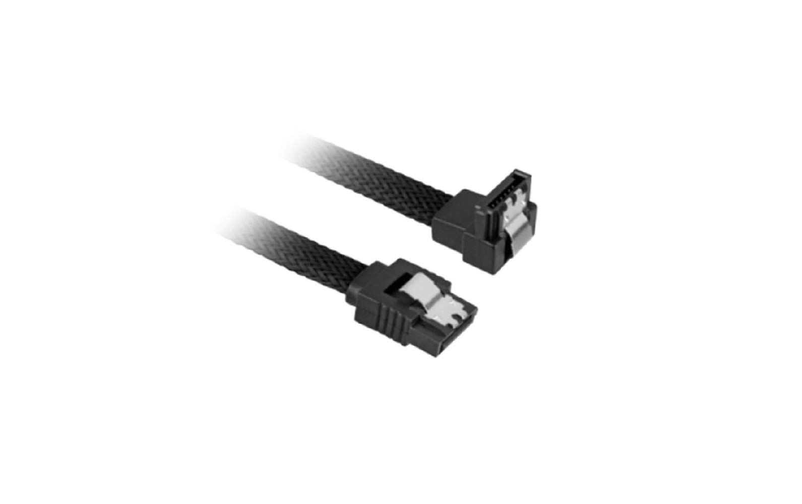 Sharkoon Sata III Kabel 90° sleeve