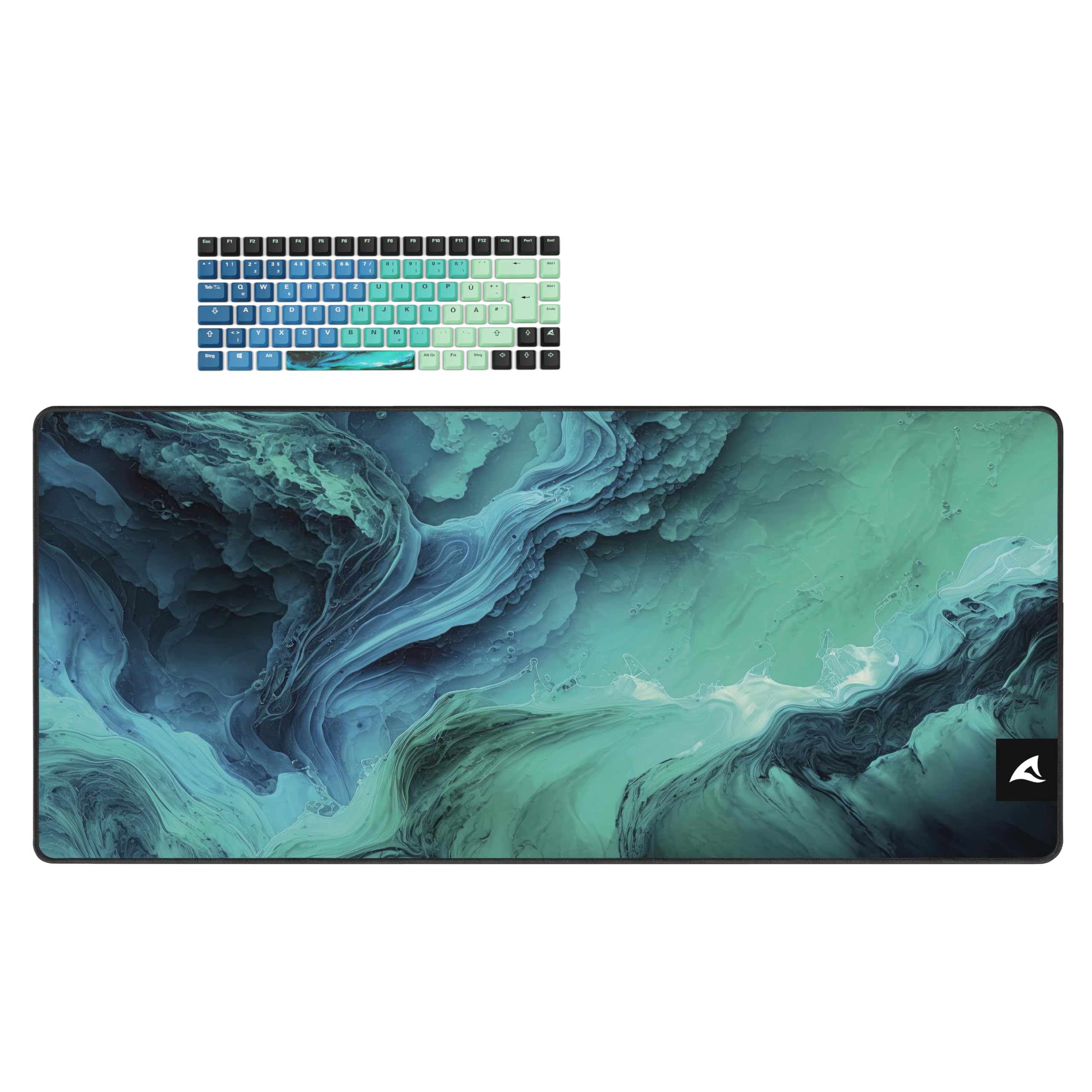 Sharkoon SKILLER SGK50 S3 Design Bundle D4 (tÃ¼rkis/blau)